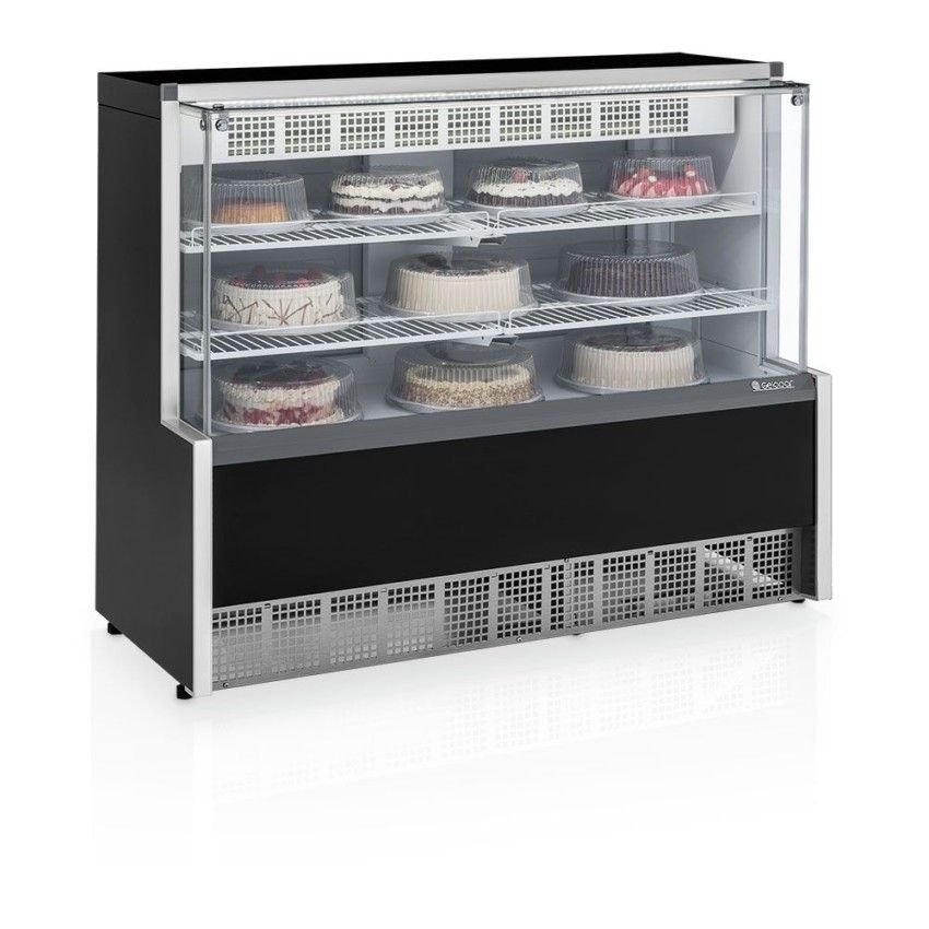 Vitrine Refrigerada Confeitaria Dupla Função GPEA-140R PR