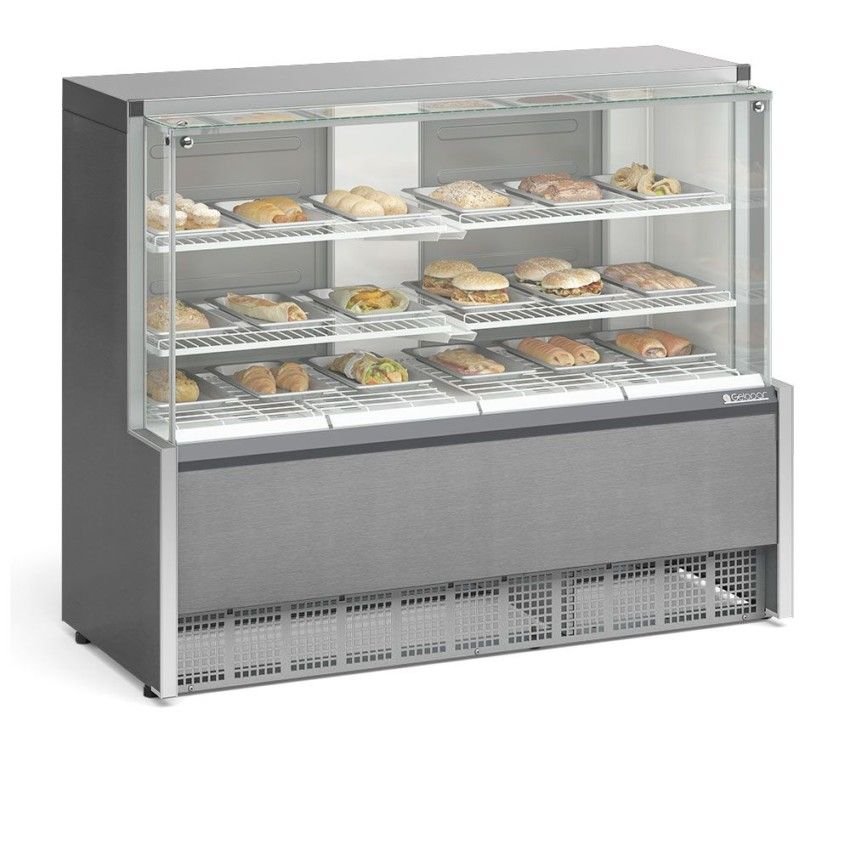 Vitrine Estufa com Bandejas MEQA-140R PR