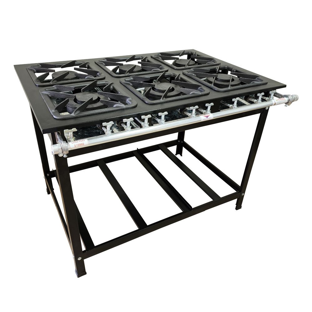 Fogão Diamond 6 bocas