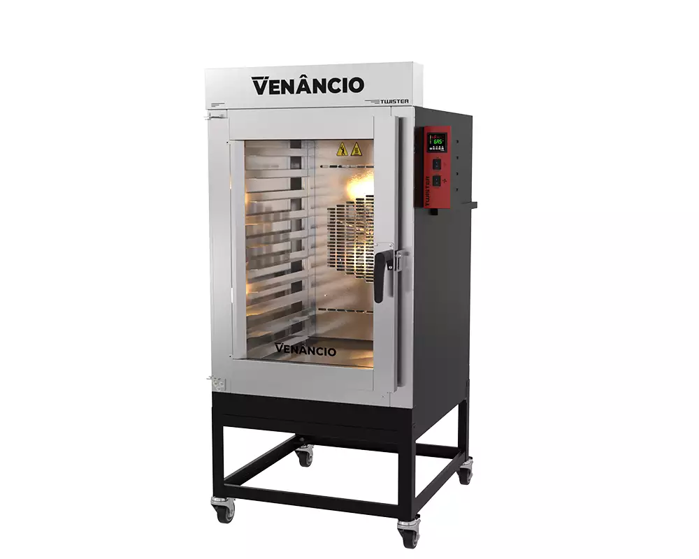 Forno Turbo Industrial Twister a Gás - 10 Esteiras