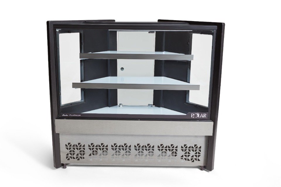 Vitrine Neutra 1,25 Platinum Cinza Polar