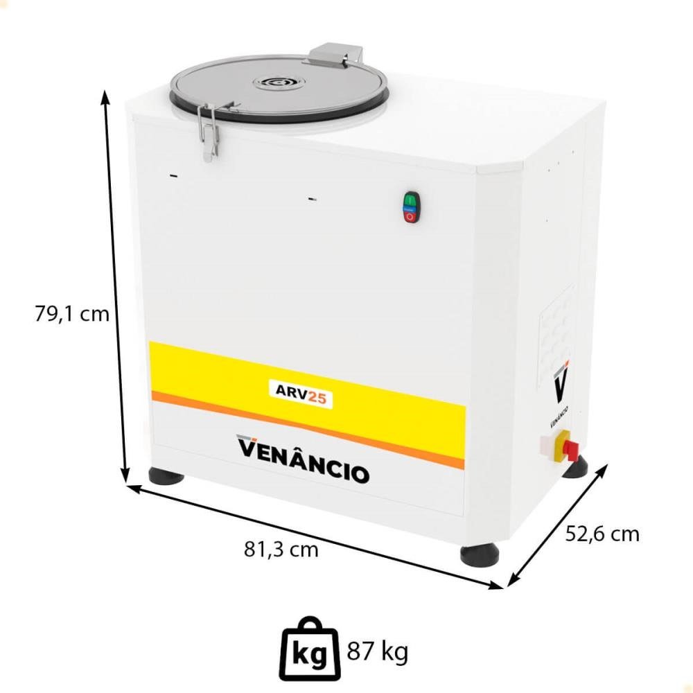 Amassadeira Rápida 25Kg Trif.. Venancio